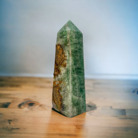 Fluorite obelisk