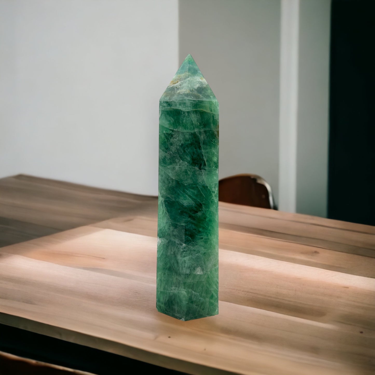 Fluorite Quartz Tower #1