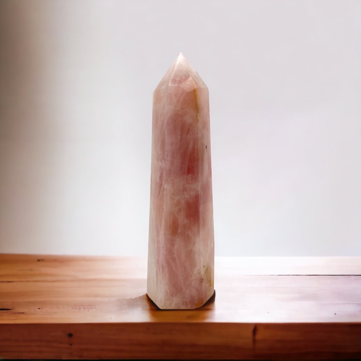 Rose Quartz Obelisk  #3