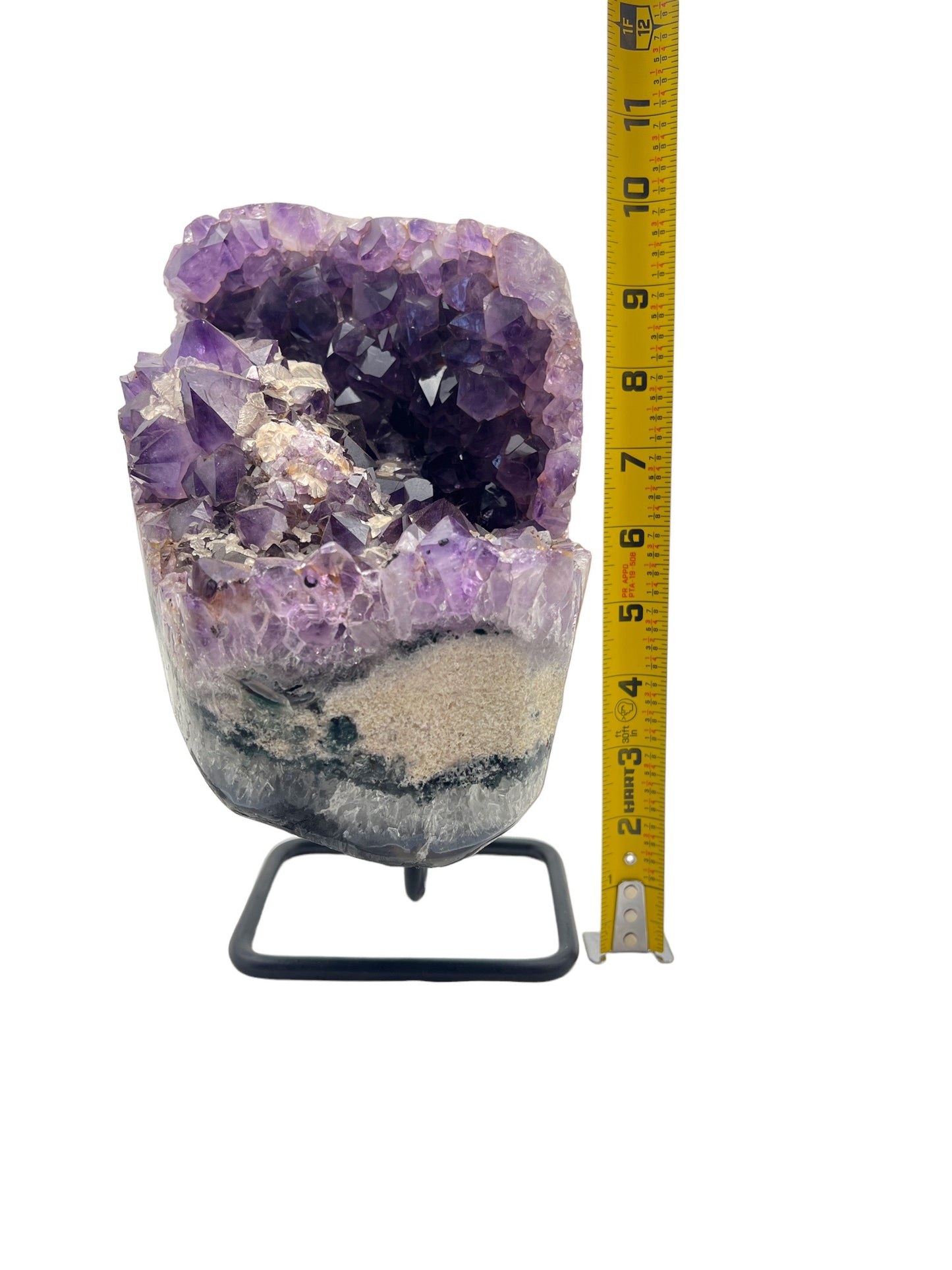 Amethyst on stand #5