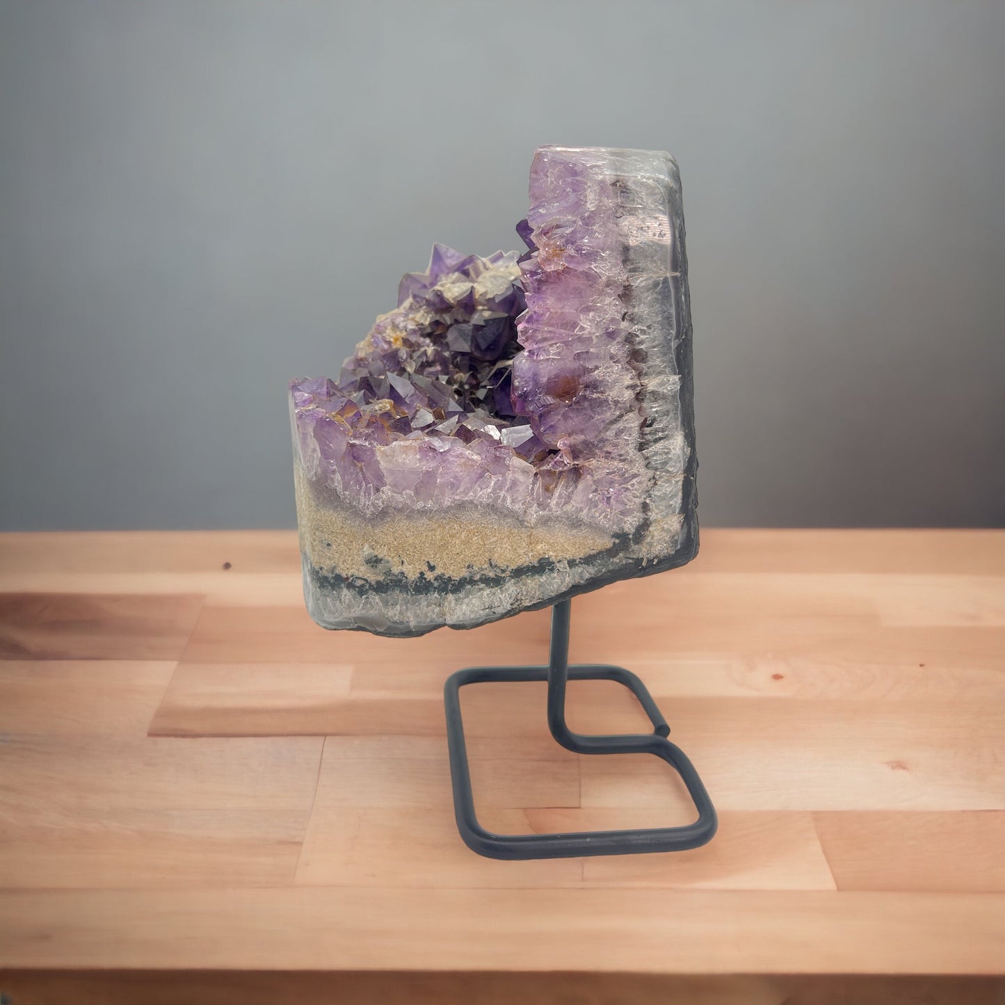 Amethyst on stand #5