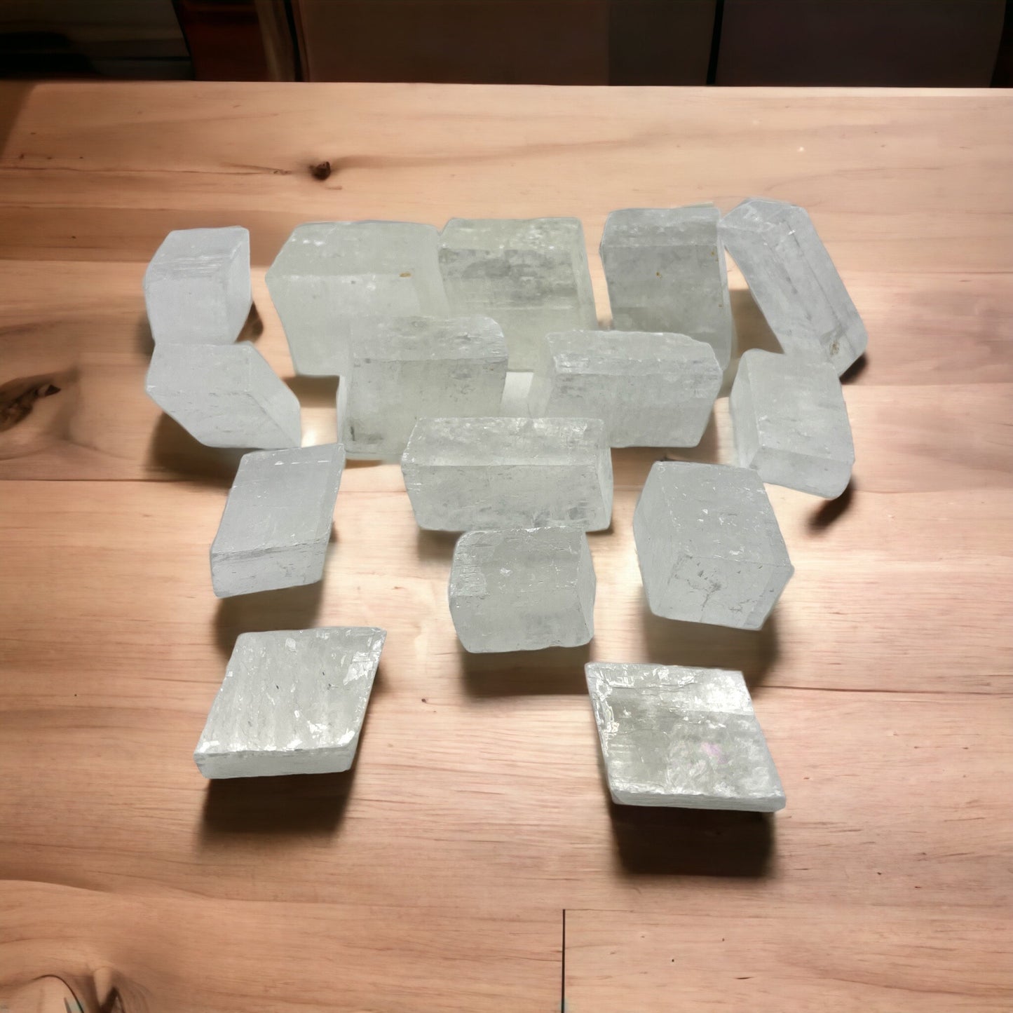 White Rhombic Calcite