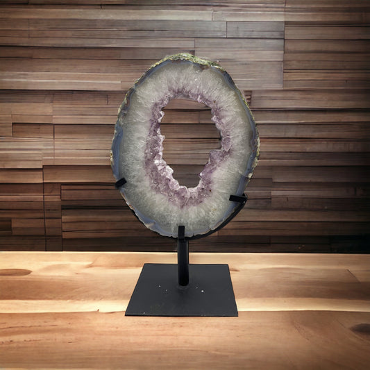 Amethyst on stand #13