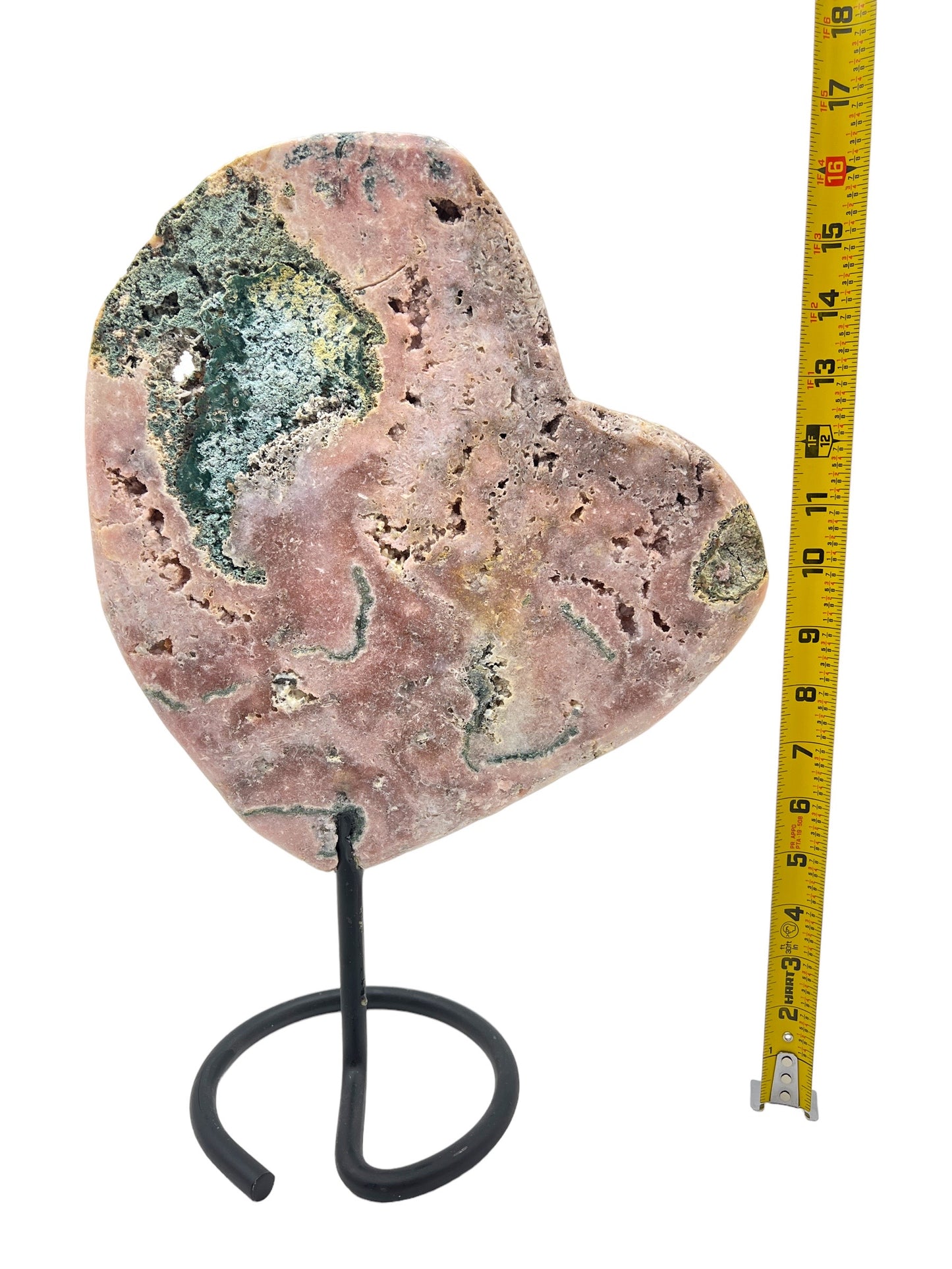 Pink Amethyst on stand #7