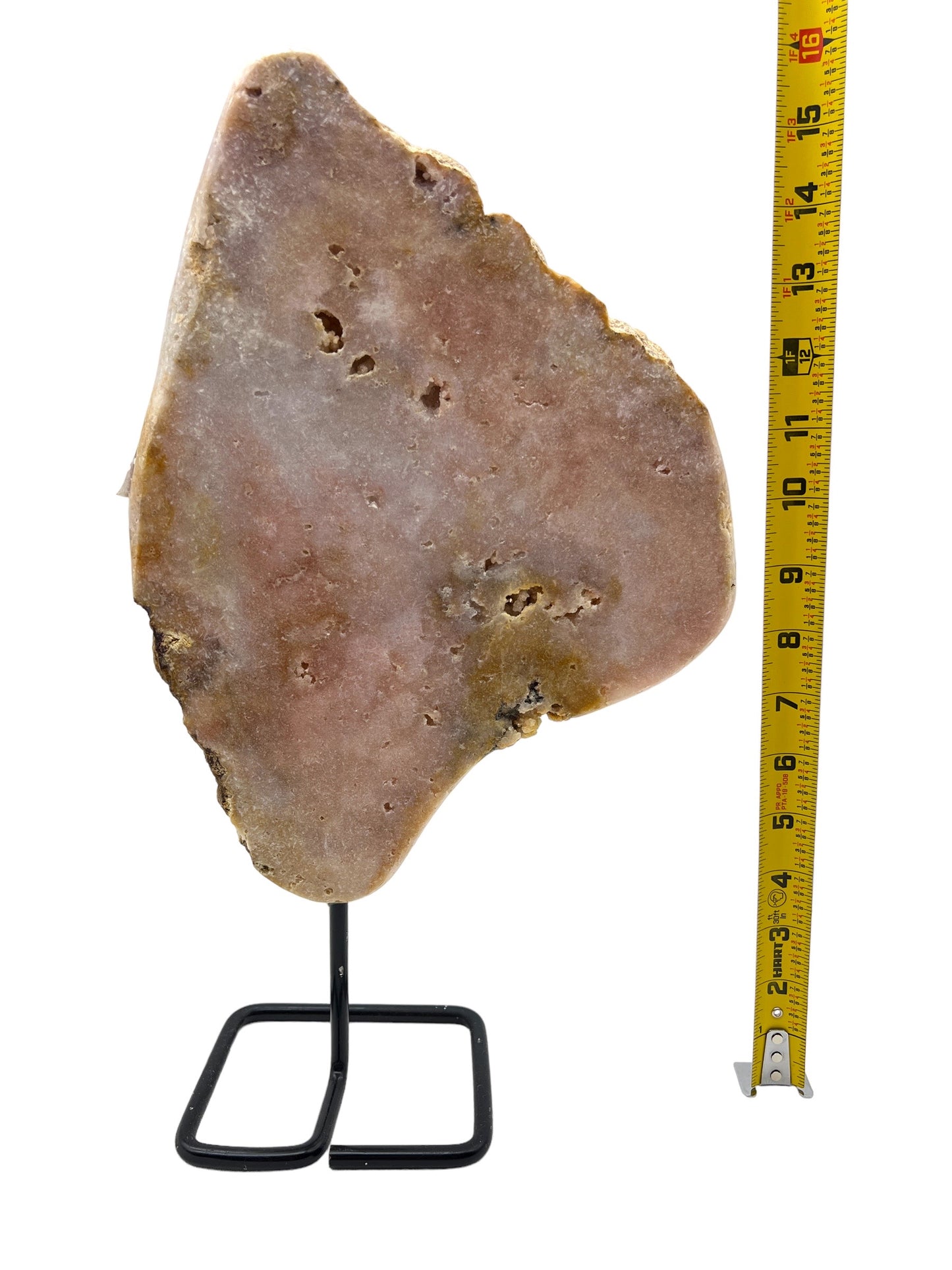 Pink Amethyst on stand #2