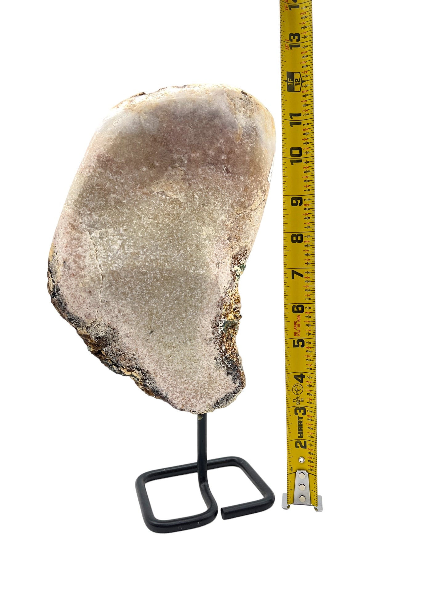 Pink Amethyst on stand #3