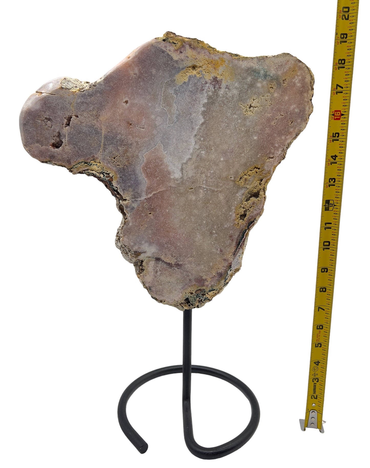 Pink Amethyst on stand #5