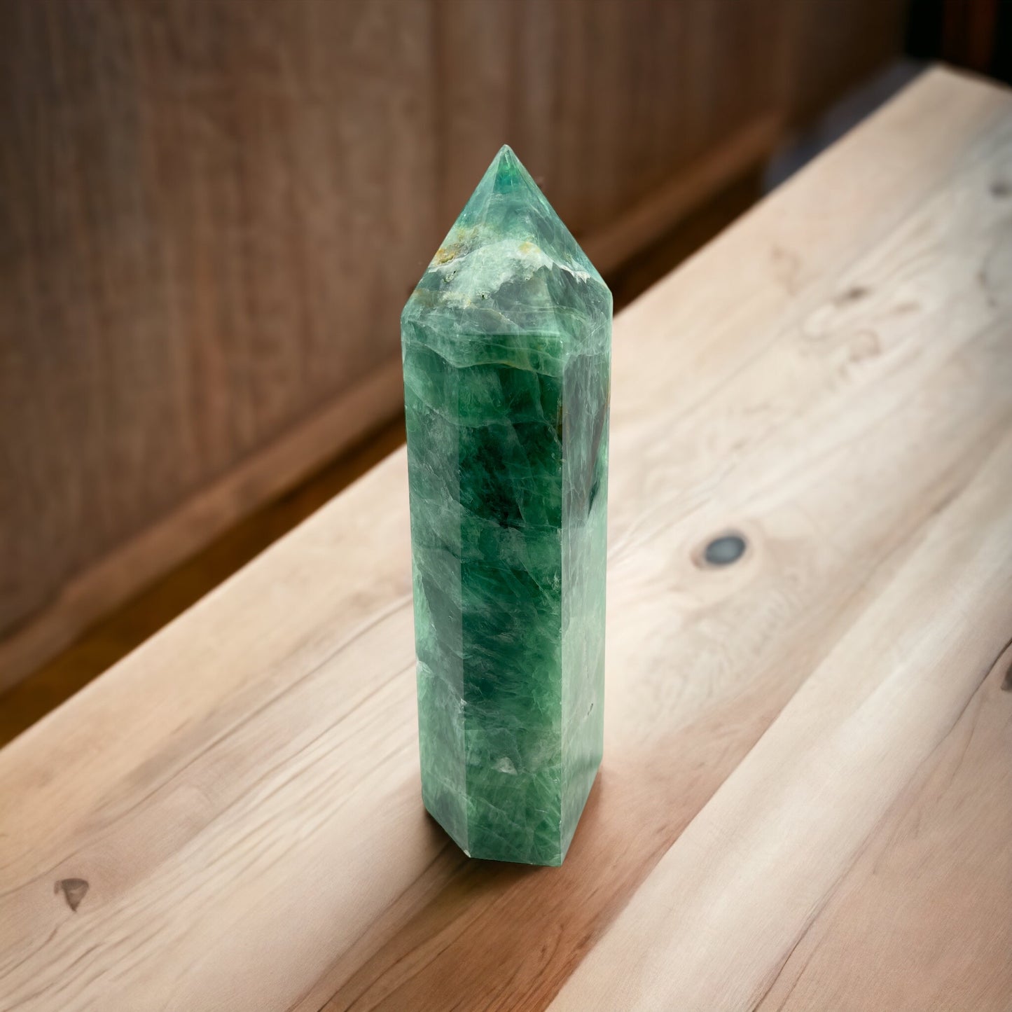 Fluorite Quartz Tower #1