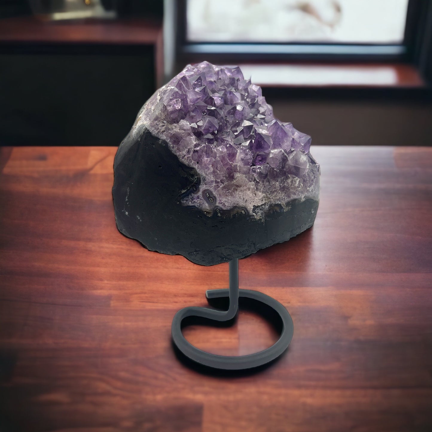 Amethyst on stand #17